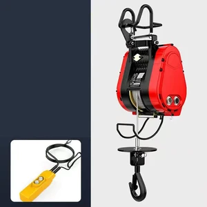 Suspension of Dobro hole electric crane, household aggregate portable crane, fast construction, brush -free copper engine, 220V, 160kg, 30m 10 Main Sales Electric Talk - №9