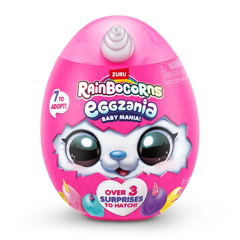 

ZURU Rainbocorns Eggzania Mini Cuddle Egg Plush Surprise Blind Box Koala Unicorn Stuffed Toys For Trendy Doll