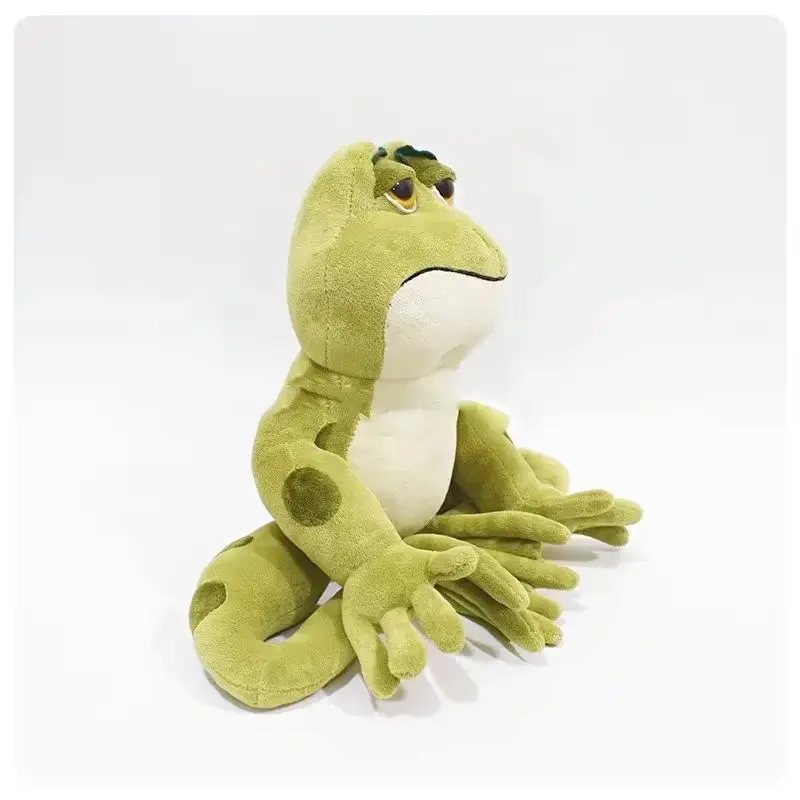 22cm Princess And The Frog Disney Movie Peripheral Plush Toy Plush Doll Toy Cartoon Crocodile Animal Plush Children'S Gift