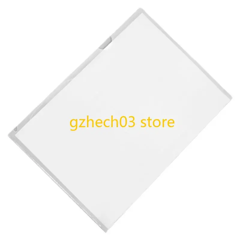 G2AC 6 Color L Shaped Folder A 4 Plastic Folder Paper Clip Folder for Protection File