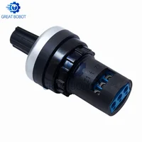 BS LA42DWQ-22 1K 2K 5K 10K 20K 50K 100k 200k 500K  22mm Diameter Pots Rotary Potentiometer Resistance Switch for arduino 2