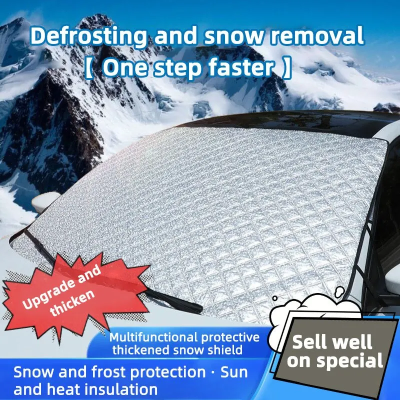 Front Windshield Sunshade Car Anti-exposure Heat Insulation Anti-snow Anti-icing Cover Front Parasol Window Car Clothing Cover