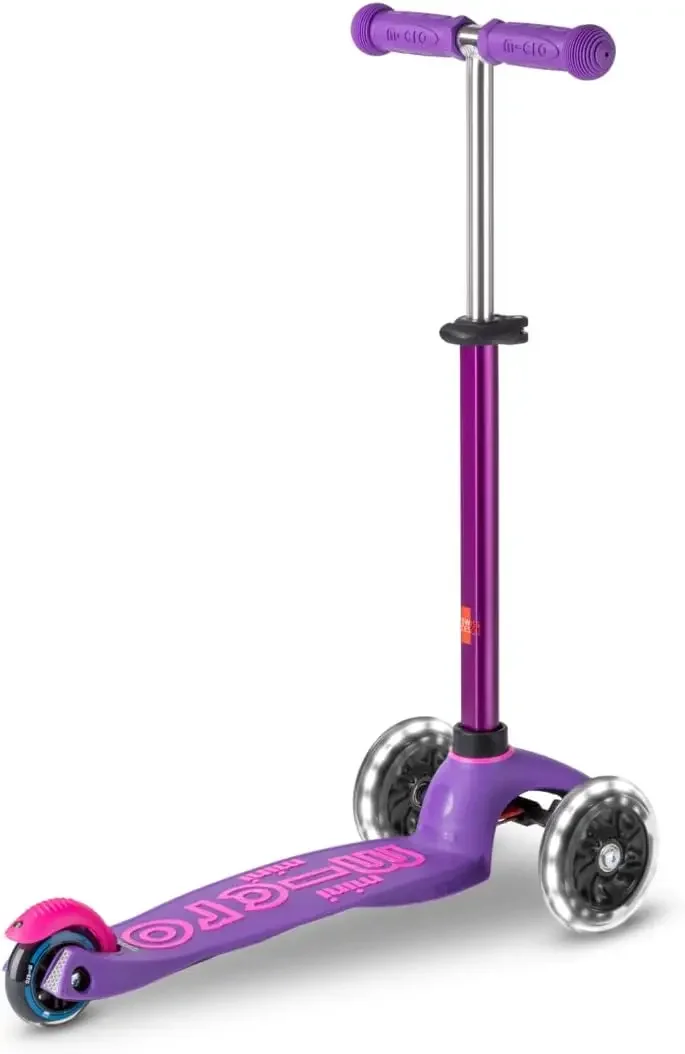 Kickboard Mini Deluxe LED Trottinette à tre roues de conception suisse