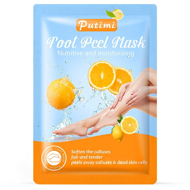 Exfoliating Foot Mask Feet Peeling Mask Spa Socks Smooth Dead Skin Remover Moisturizing Whitening Foot Mask