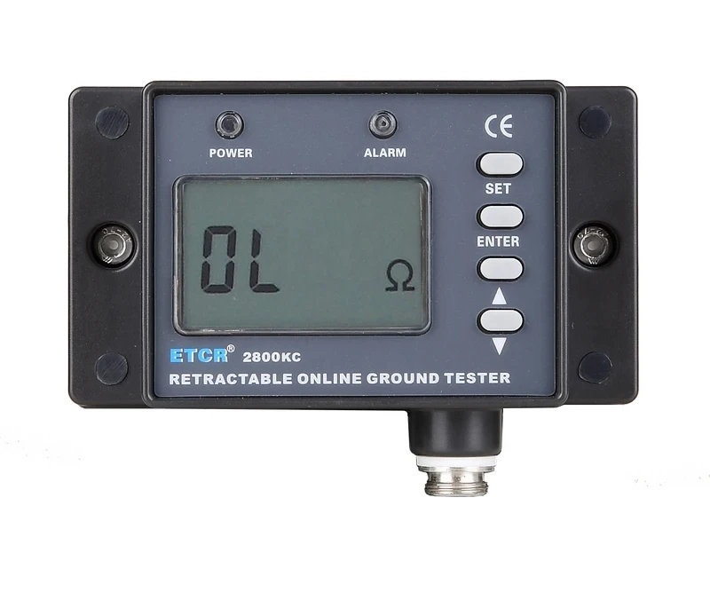 ETCR2800KC Split Type Earth Grounding Resistance Tester Remote Monitoring On line Tester Circuit Resistance Test Meter