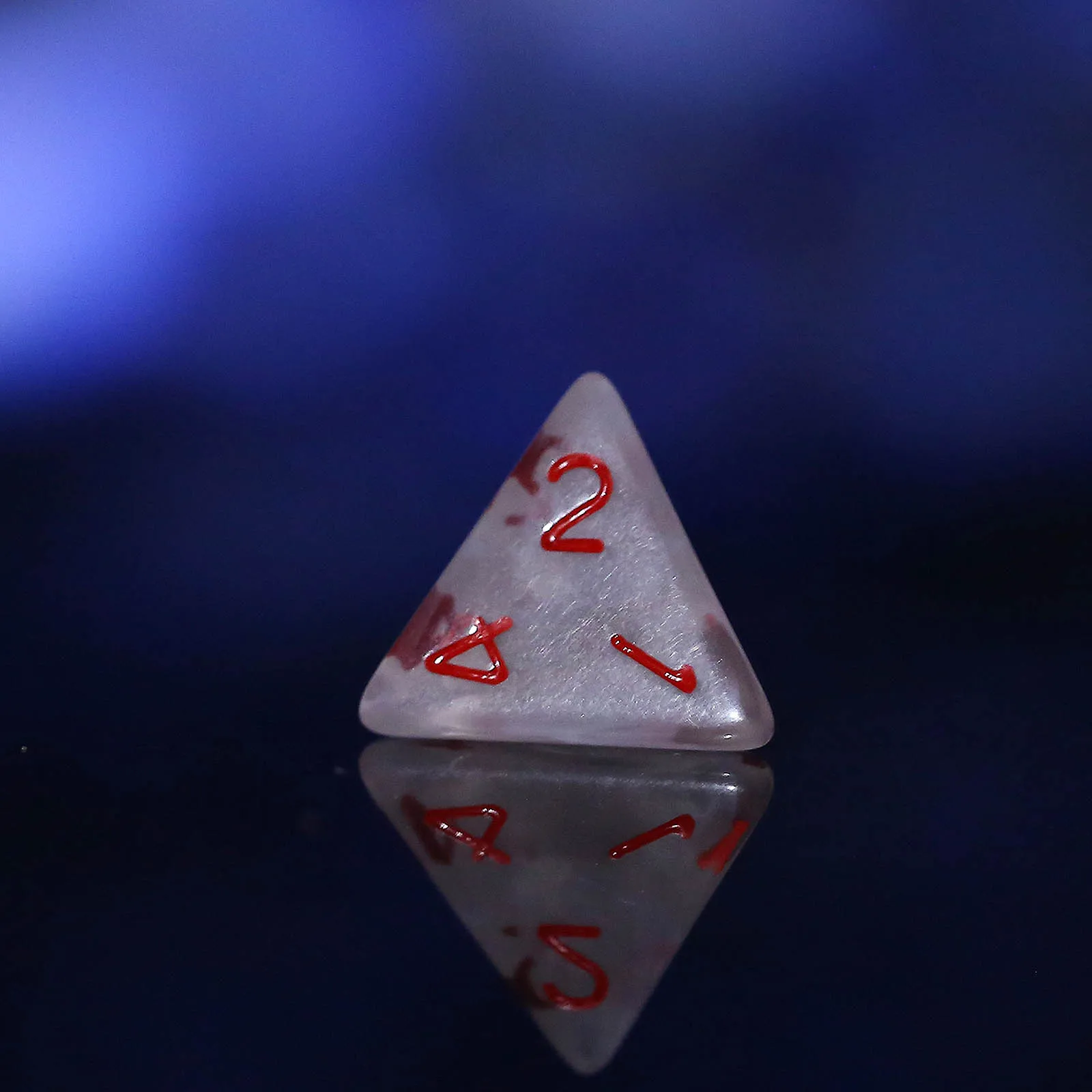 ลูกเต๋าเกมมีสองสี7ชิ้นลูกเต๋าทำนายแบบแวววาวลูกเต๋าโหราศาสตร์สำหรับเครื่องมือตลก