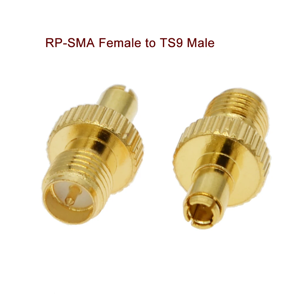 1pcs RF Coaxial Adapter SMA Female To TS9 Male Plug Coax Connector Gold Plated 50 Ohm 4 Types High Quality Fast Shipping