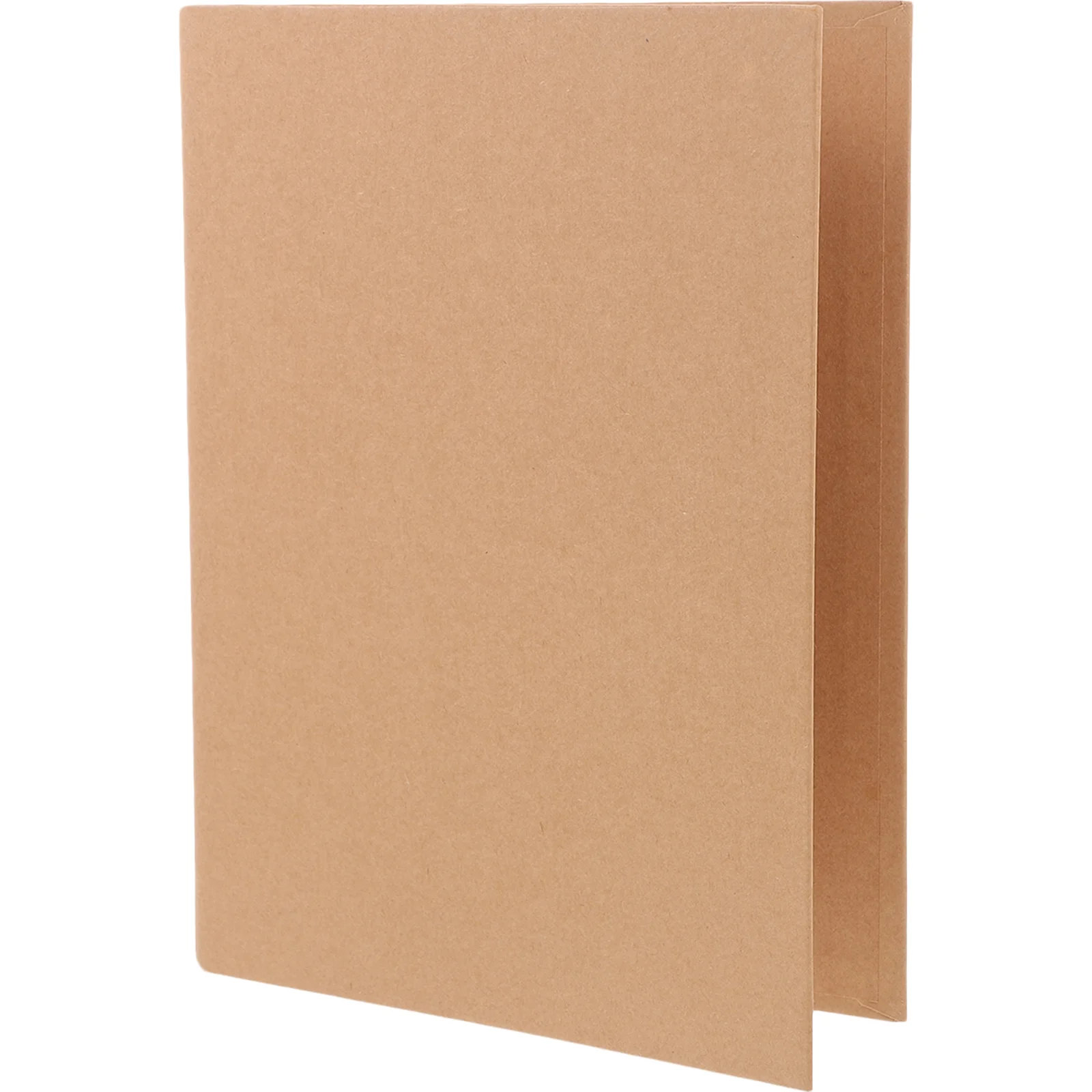 Loose-leaf Book Cover Kraft Paper Binder Notebook Covers Spiral Zipper Hard Hand Account Shell Campus