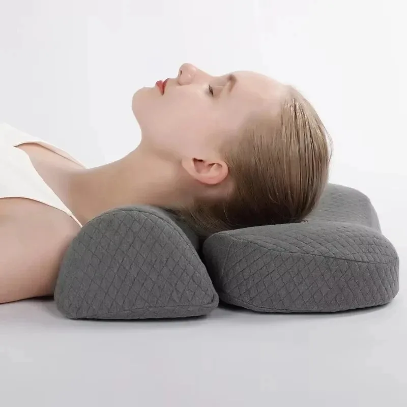 Memory Foam Cervical Pillow - Ergonomic Orthopedic Neck Support Pillow for Side Sleepers