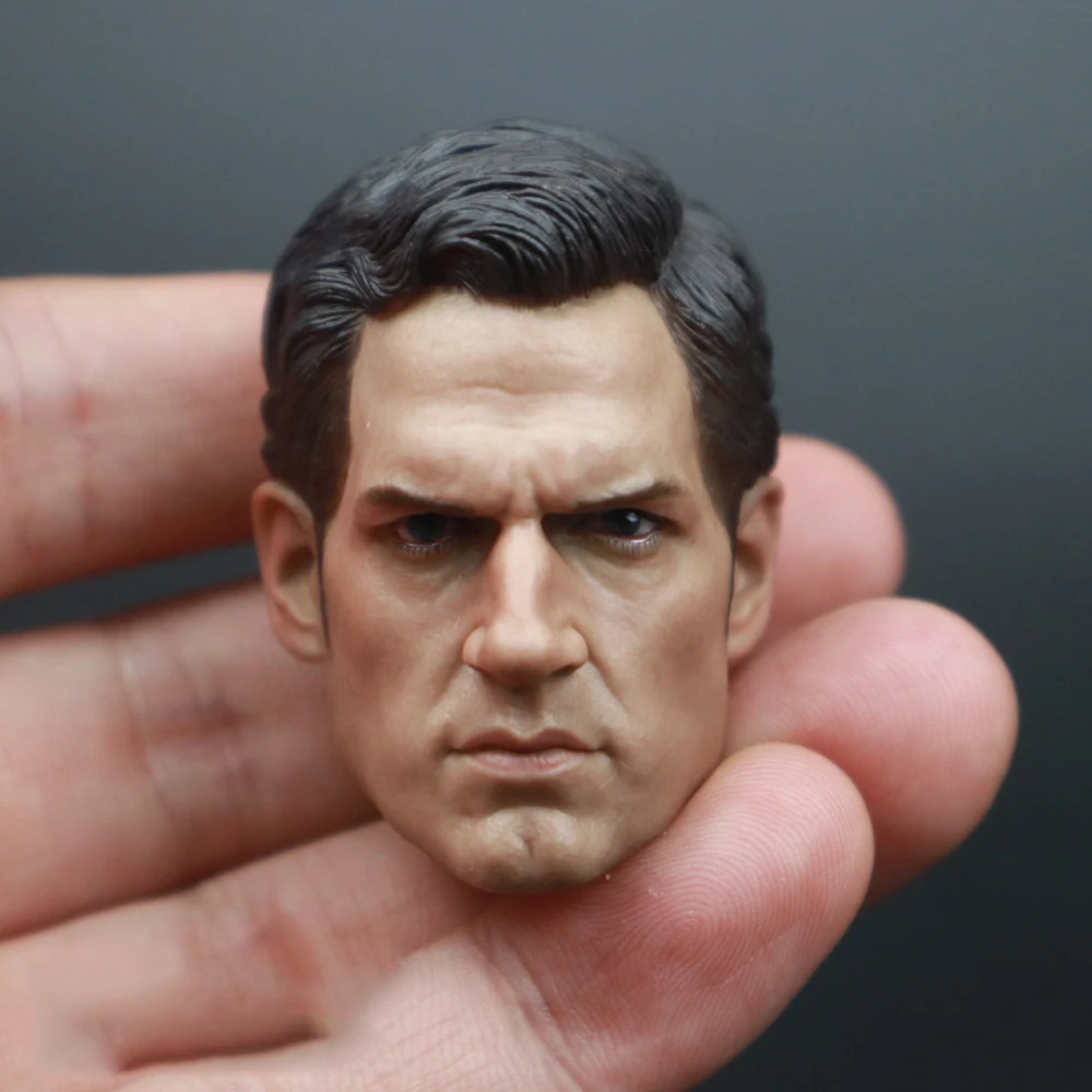 

Best Sell 1/6 Male Male Henry Cavill Normal Version Head Carving Sculpture For 12inch Action Figures Collect