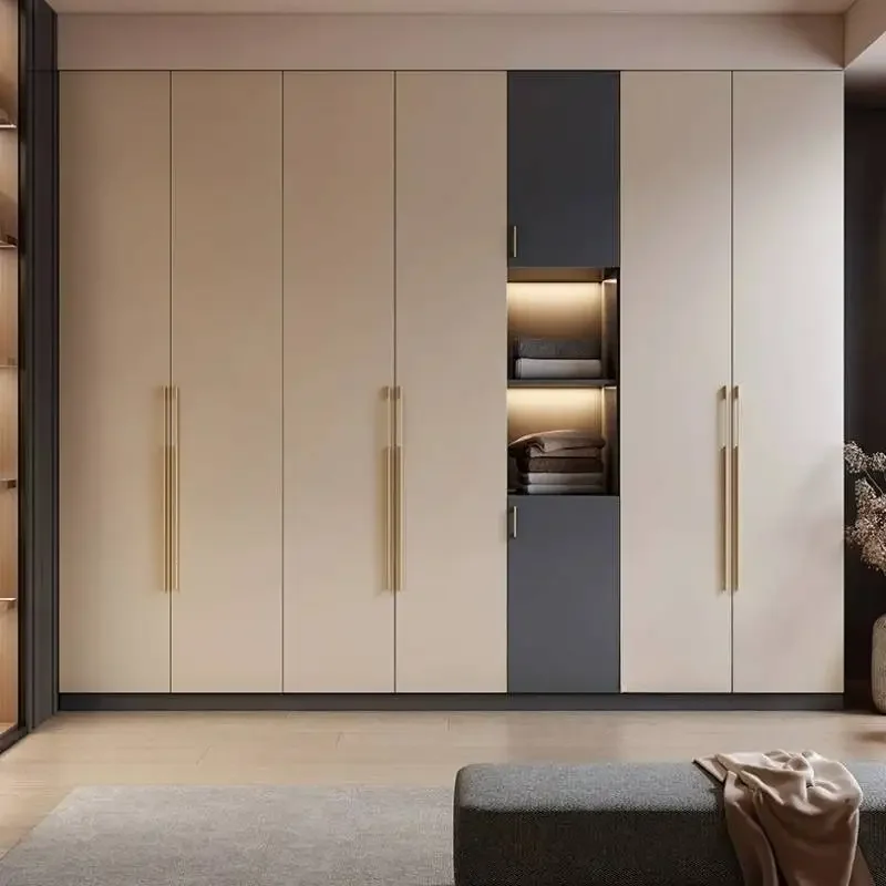 # Assemble Divider Wardrobes Wooden Space Saving Display Shelves Wardrobe Closet Storage Rack Mueble Organizador Furniture Home