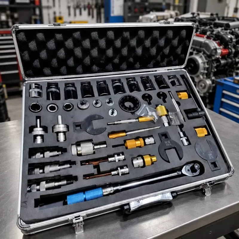 This professional disassembly and maintenance tool is specifically designed for automotive technicians and mechanics who