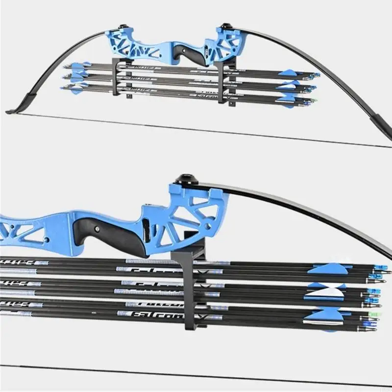 Bows Rest Display Rack Arrows Wall Hanging Bracket Bows Holder Easy to Install 