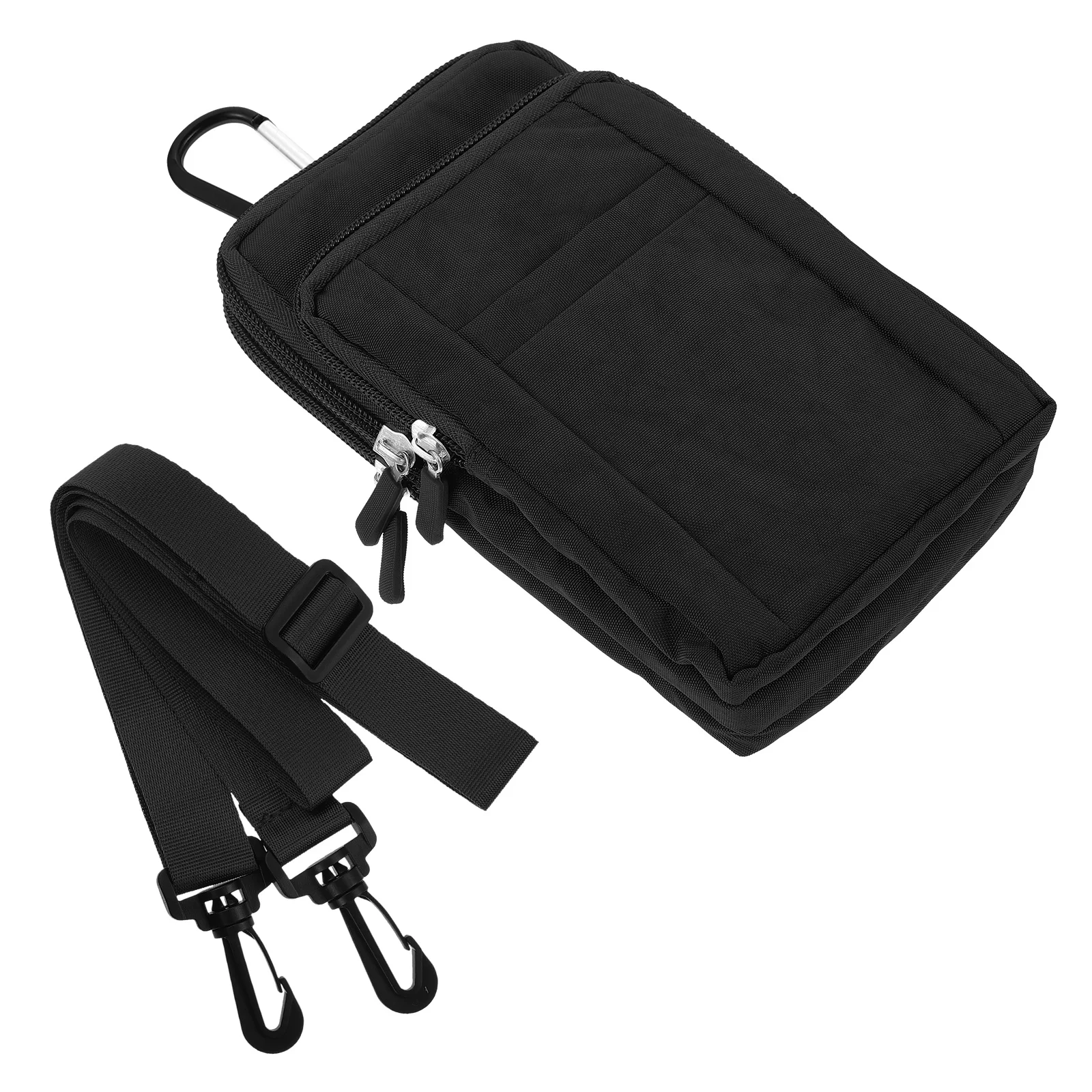 

Phone Waist Bag Waterproof Nylon Fabric Universal Fit Crossbody Phone Bag For Outdoor Sports Travel Lightweight Durable Storage