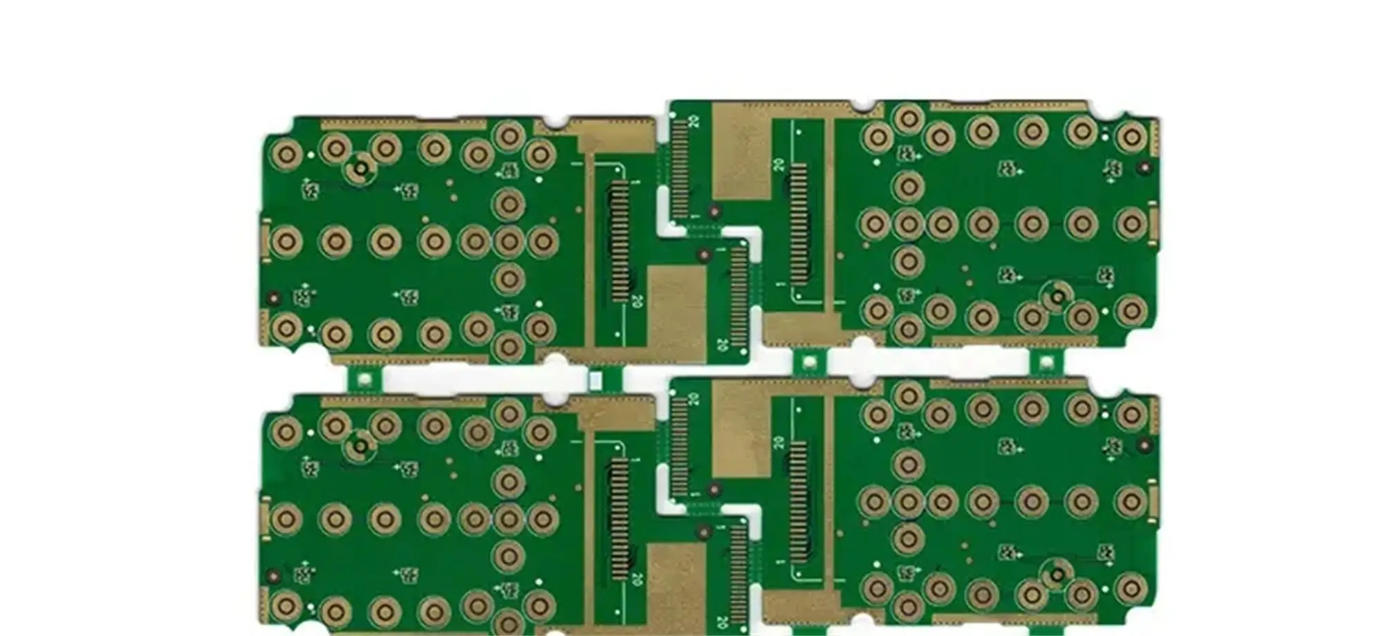 FR-4 PCBs Annular ring 0.1mm Printed Circuit Board OSP surface finish customized PCB customized Min Solder Mask bridge 0.1mm.