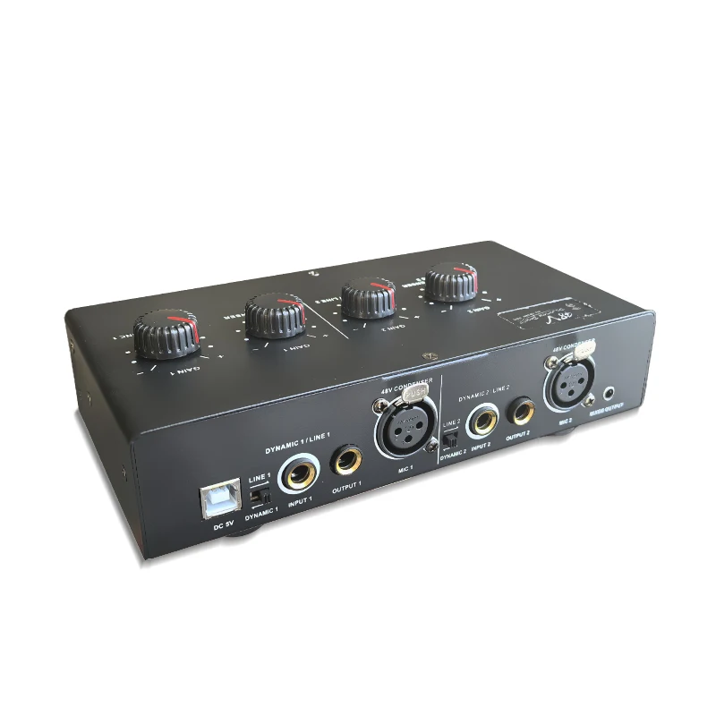 Microphone, Universal 48V Wireless Power Supply, Musical Instrument Dynamic Gainer
