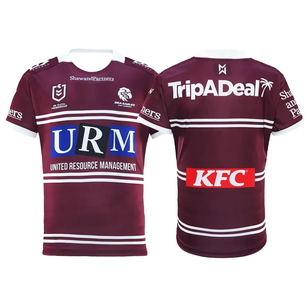 

Спортивные майки Sea Eagles, австралийские тренировочные майки для регби Manly-Warringah, спортивные майки, трикотажные изделия для фанатов, тренировочная спортивная одежда