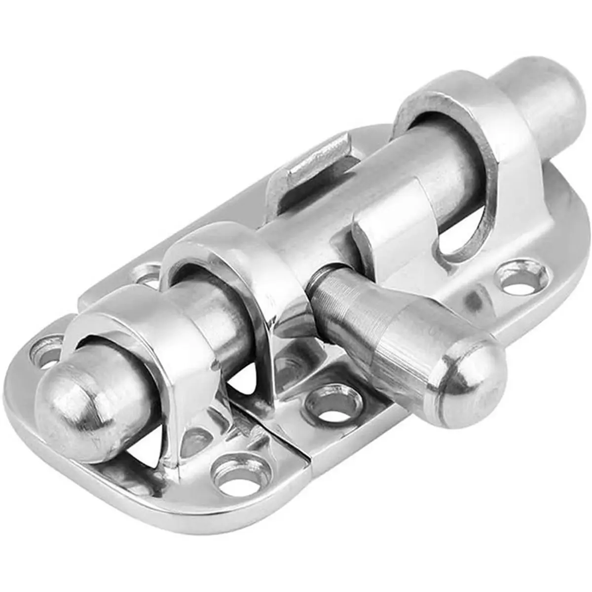 Home Tool 316 Stainless Steel Boat Door Window Lock Slide Bolt Clasp 60mm 90mm 110mm Marine Accessories 110