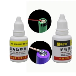 20ml Stainless Steel Welding Flux 18650 Battery Repair Liquid Soldering Flux Copper/Iron/Nickel Small Piece Rework Tool