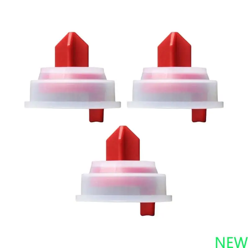 3pcs Válvulas enchimento entrada Válvulas float diafragma Válvulas reposição membrana Válvulas válvulas