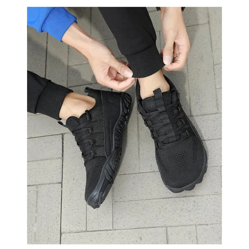 

Couple Outdoor Sports Wide Palm, Wide Last Barefoot Casual Indoor Yoga Fitness New Hiking Shoes Plus Size