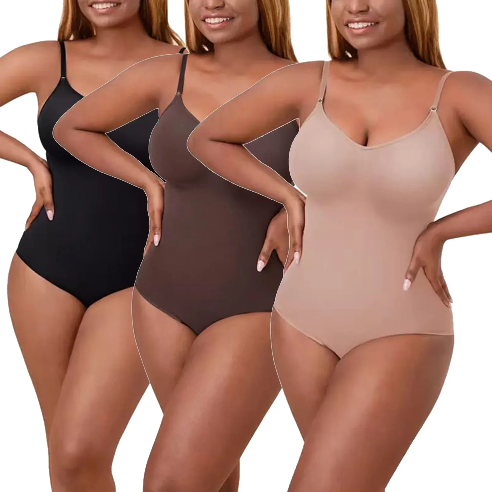 Shapewear Seamless One-piece Body Shaping Tummy Hip Lifting Shaping Underwear Slimming Clothes Body Beautifying Corset for Women