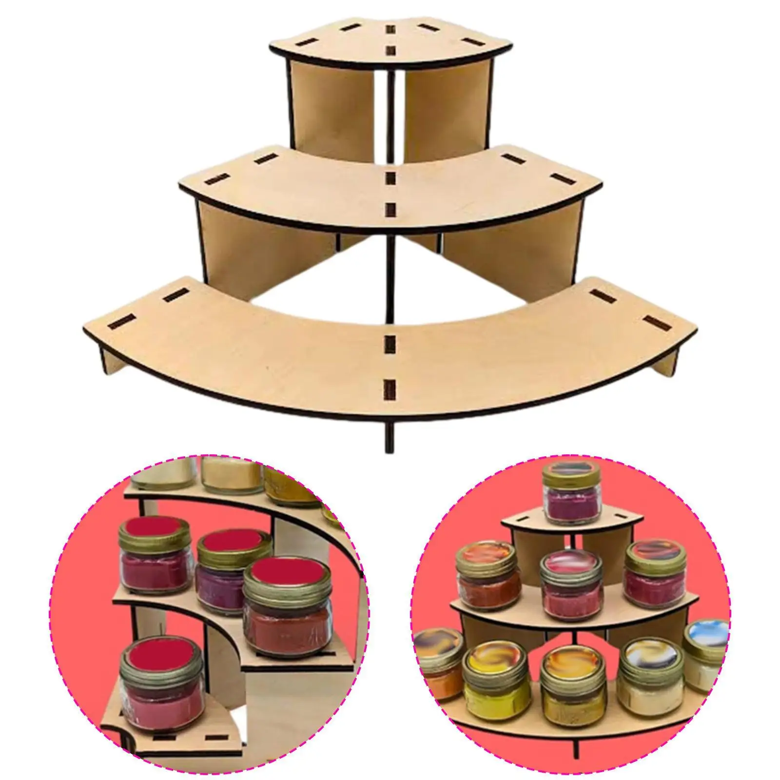 3 Tiers Retail Tabl…