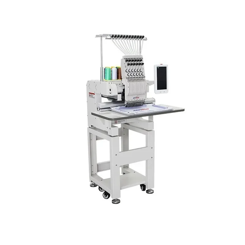 2026 Qihong flat embroidery hat embroidery ready-to-wear embroidery 12-needle multi-functional intelligent single-head mini
