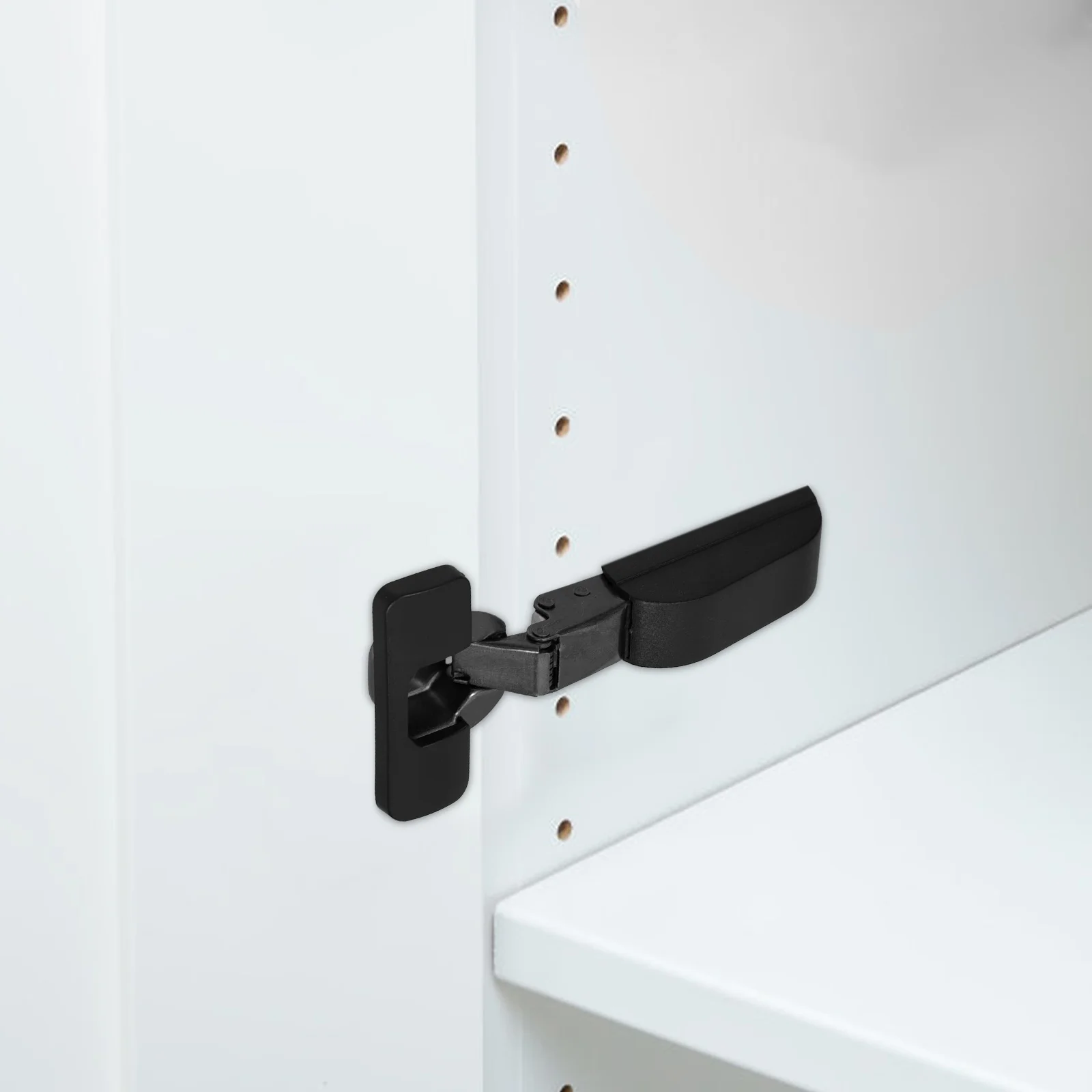 

Silent Damping Hinge Concealed Mounting Soft Rolled Steel Cabinet Close Hinges