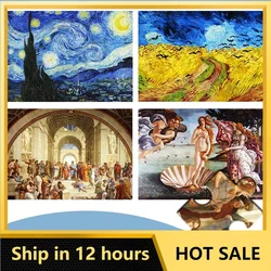 MaxRenard Adults 1000 Piece Puzzles Famous Oil Painting Series 50*70cm Difficult Jigsaw Art Puzzles Toy Decoration