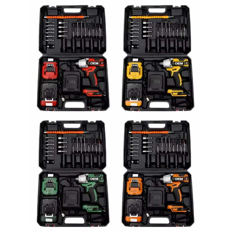 6-in-1 Port  le Multifunctional Electric Equipment Kit with Hammer, Furnace, Impact Key and Tico-Tico Saw