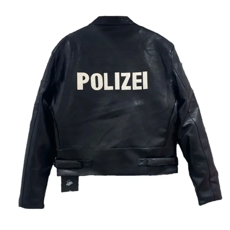 Motorcycle Leather Jacket Wild Men Motorcycle Suit Leather Jacket