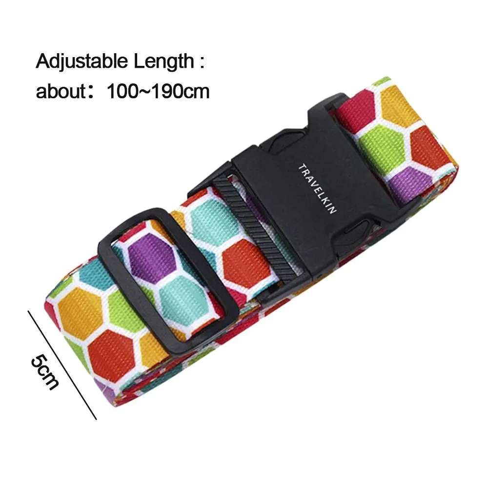 New Adjustable Luggage Straps Travling Packing Belt Suitcase Luggage Strap Travel Buckle Baggage Tie Down Belt With Password