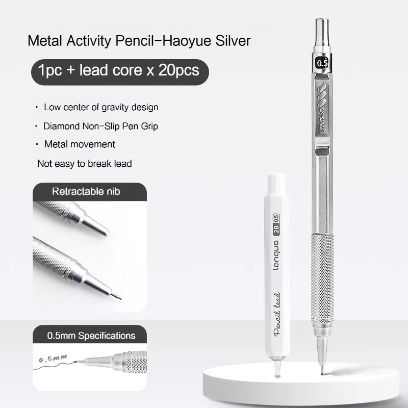 Variant: 0.5mm Silver Set