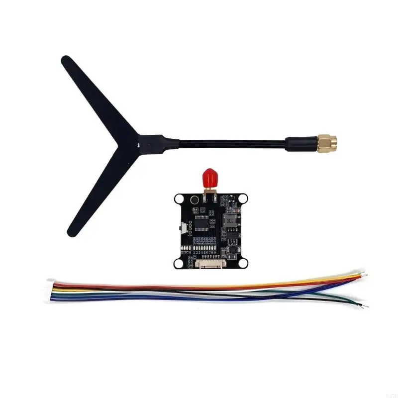 547D 1 Set Wireless Images Transmission Module 1W 1.2/1.3GHz VTX-1G3SE Transmitter VRX-1G3-V2 Receiver for FPVs Drones