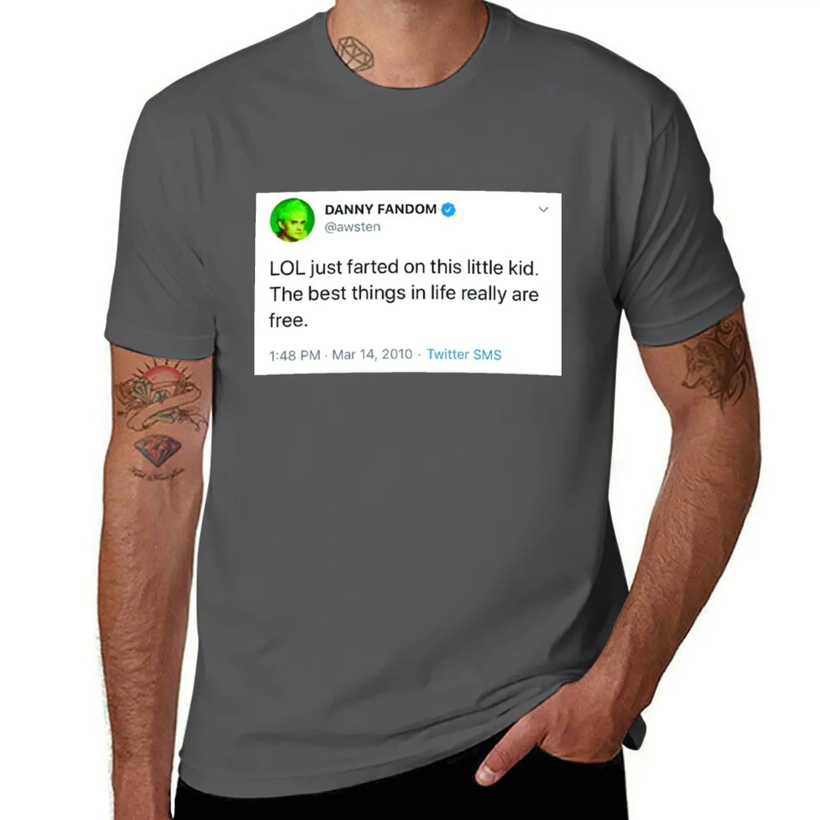 

Waterparks Awsten Tweet T-Shirt t shirts for man graphic vintage anime tshirt T-Shirt