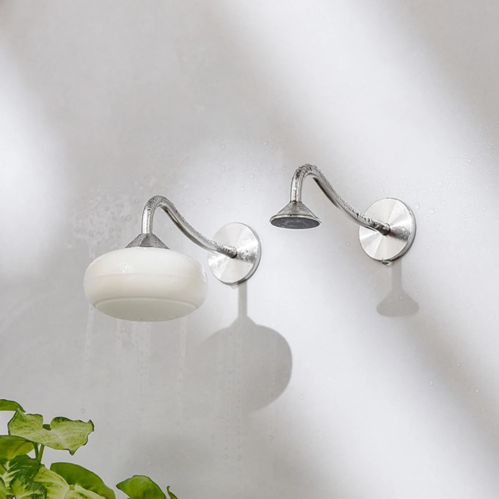 

1 шт. магнитная подставка для мыла из нержавеющей стали, многофункциональная, настенная, с функцией самоотвода воды, для ванной, кухни, душевой комнаты