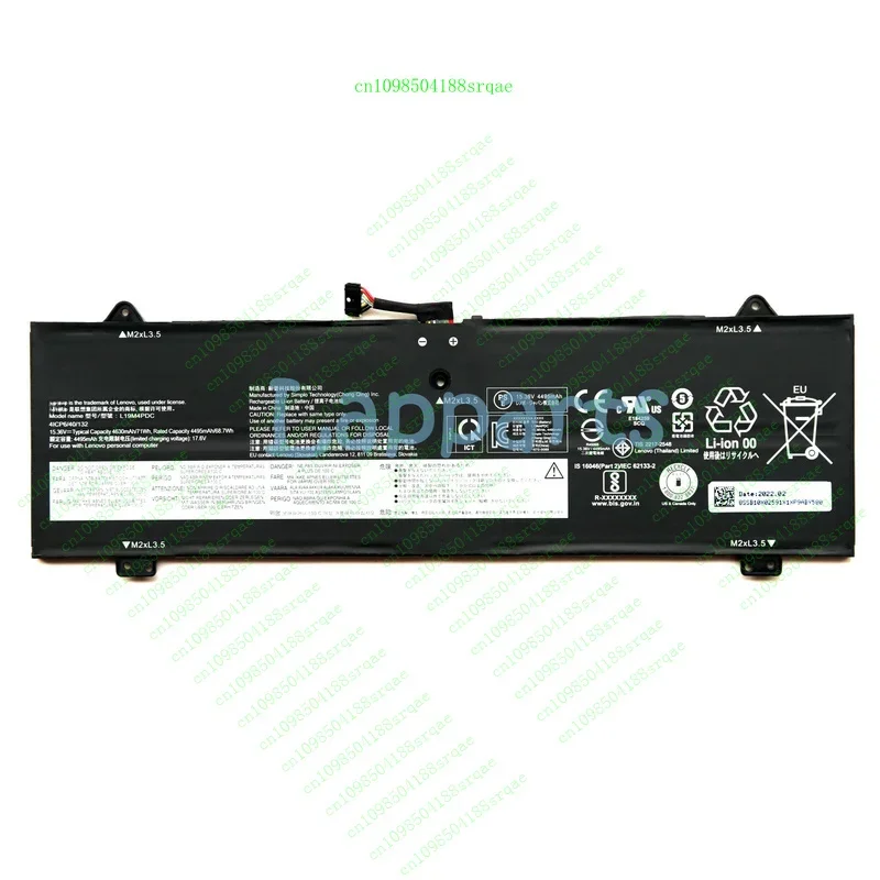 

L19M4PDC L19C4PDC L19L4PDC Аккумулятор для Lenovo Yoga 7-15ITL5 7-14ITL5 14C"% тест"