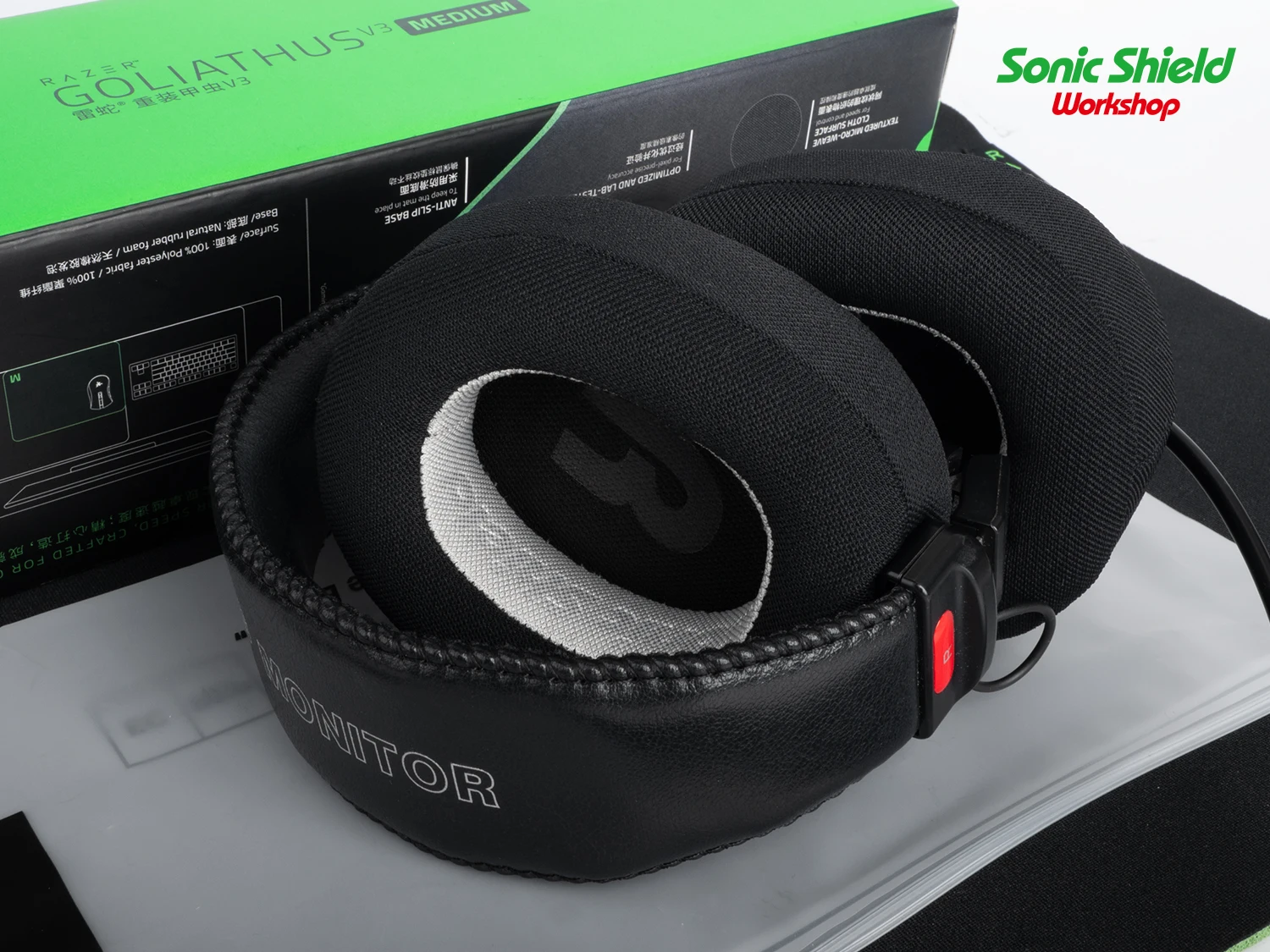 Replacement for Focusrite Scarlett HP60 MKIII Ear Pads Earphone Cushions Won't Peel Upgraded Material