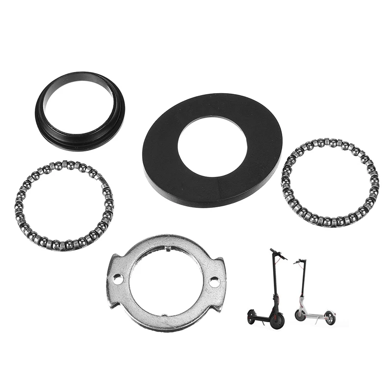 3Set Front Fork Bearing Bowl Rotating Parts Pole Rotation Kit For XIAOMI MIJIA M365 M187 Scooter