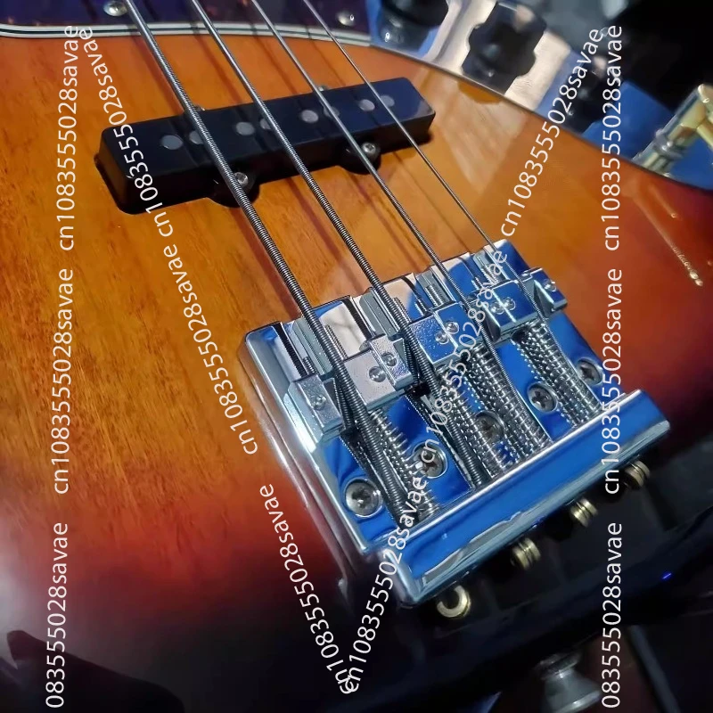 For 4-String Bass Bridge Assembly Bass Draw Plate