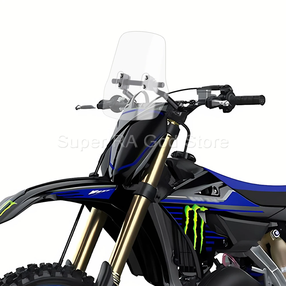 For YZ125 Monster Energy Edition Motorcycle Adventure windscreen Windscreen portable navigation stand