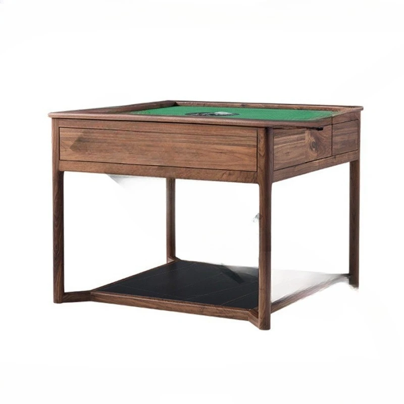 table, fully automatic household dining table, dual-purpose integrated chess and card table, electric mahjong machine