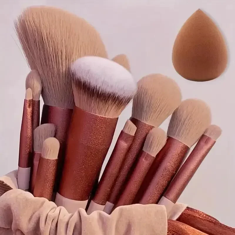 Makeup Brush Set Soft Fluffy Professiona Cosmetic Foundation Powder Eyeshadow Kabuki Blending Make  Brush Beauty Tool Makeup