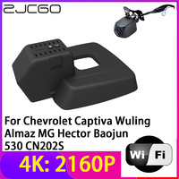 ZJCGO 4K 2160P Dash Cam Car DVR Camera Recorder Wifi Night Vision for Chevrolet Captiva Wuling Almaz MG Hector Baojun 530 CN202S