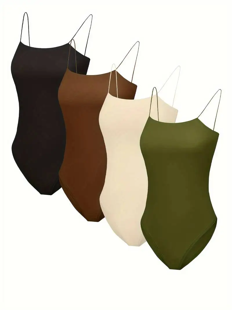 

Spring-Summer-Autumn Women's 4-piece Set, Sexy Women's Strapless Tank Top and Bodycon Dress, New Style