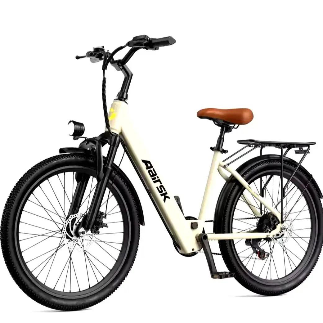 AliExpress NONE Electric Bike Aairsk SU7 750W Peak Power Motor 36V13AH Lithium Battery Electric Bicycle 24-inch Tire Adult City Commuter E-bike