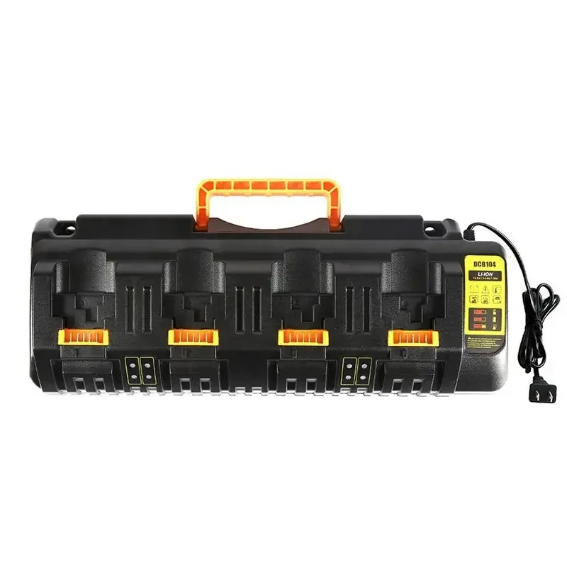 Dcb104 Fast Four Charger 12V-20V Lithium Battery for Electric Tools Charging