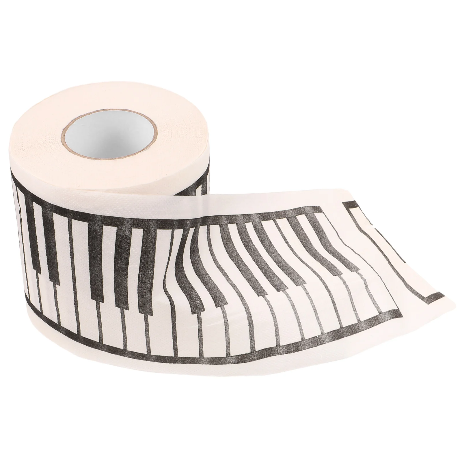 1 Roll Toilet Paper Printed Roll Paper Decorative Piano Printing Napkin Bathroom Tissue toilet papers