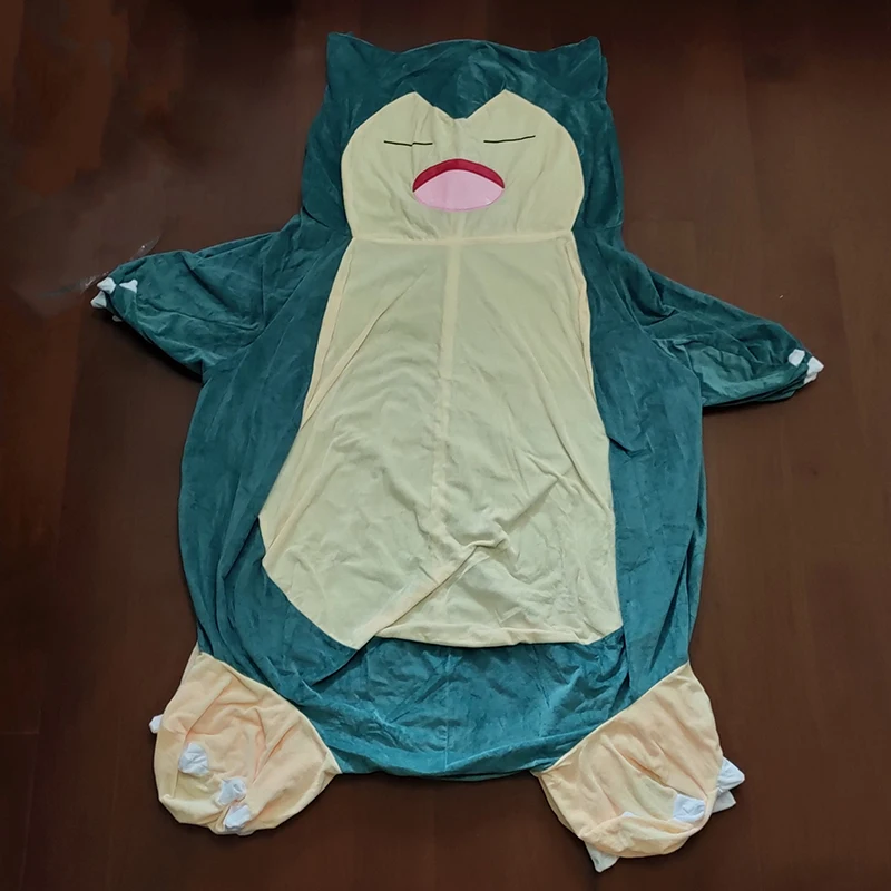 Potdemiel 30/200 cm riesige Pokemon Snorlax Tier große Pokémon Puppe halbfertige Holster Plüschtiere Kawaii Anime Plüschtier Geschenke für Kinder 9